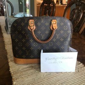 GUC Louis Vuitton Monogram Canvas Alma PM